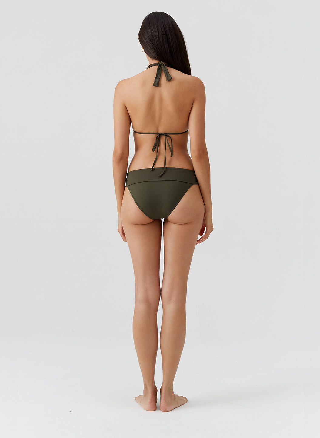 Grenada Olive Bikini Top | Official Site