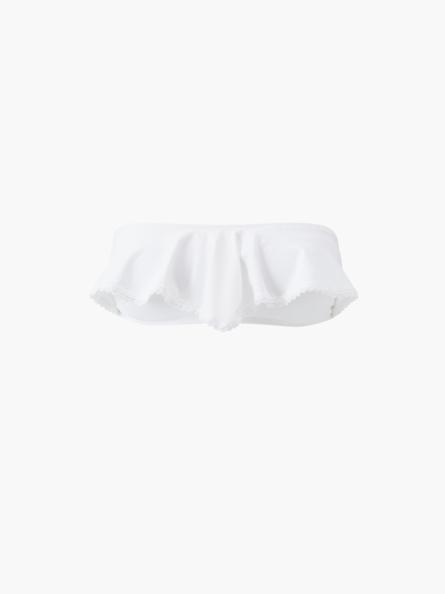 Honduras White Bikini Top