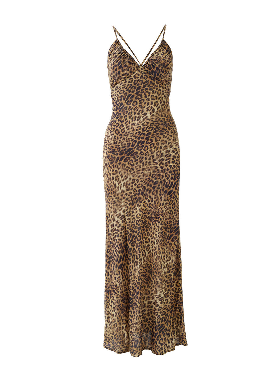 Melissa Odabash Off-shoulder Dress jacey - Brown Melissa Odabash Off-shoulder Dress jacey - Brown