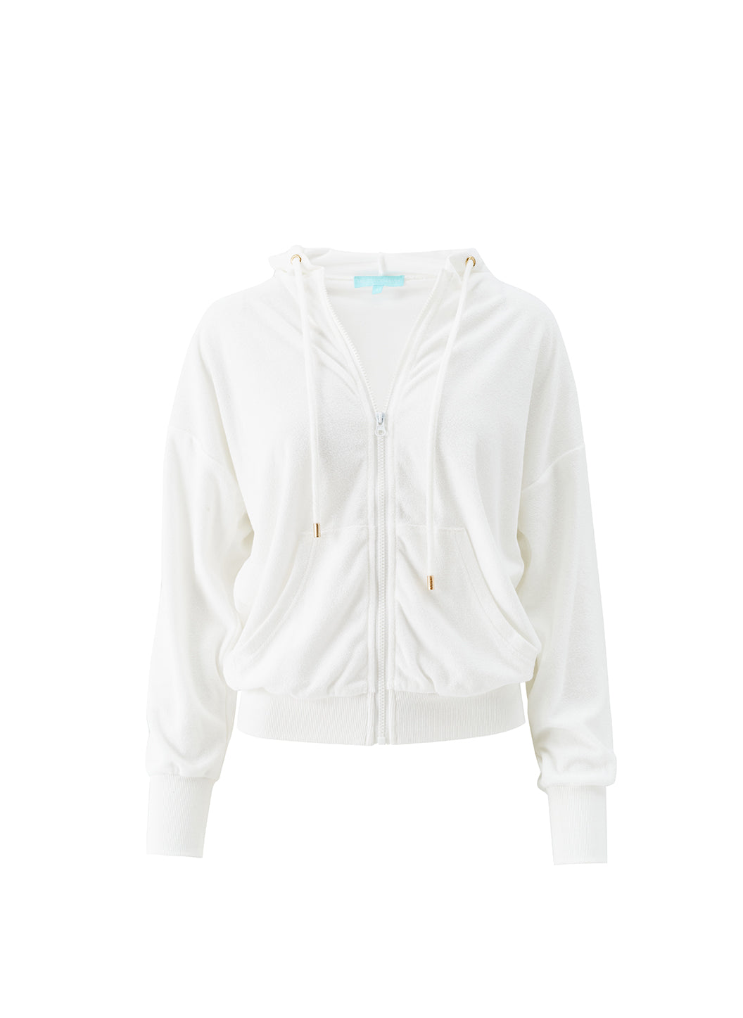 Nora White Hoodie | Official Site