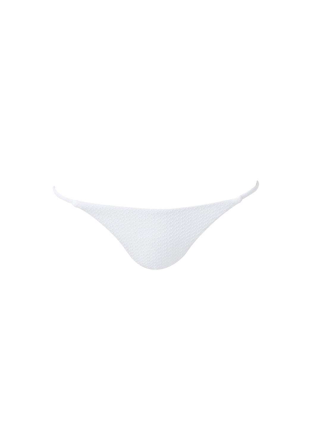 Livorno White Weave Bikini Bottom 2024 Cutout