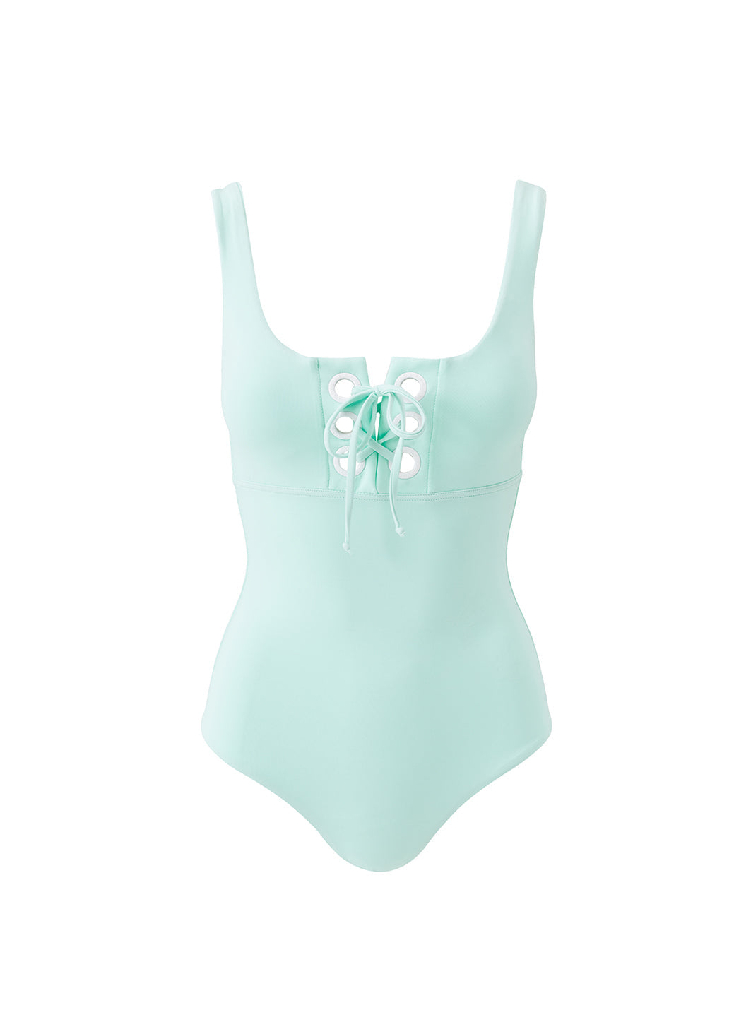 【みぃみ】London COAST UK8 (9号) London Mint Lace Up Over the Shoulder Swimsuit | Official Site