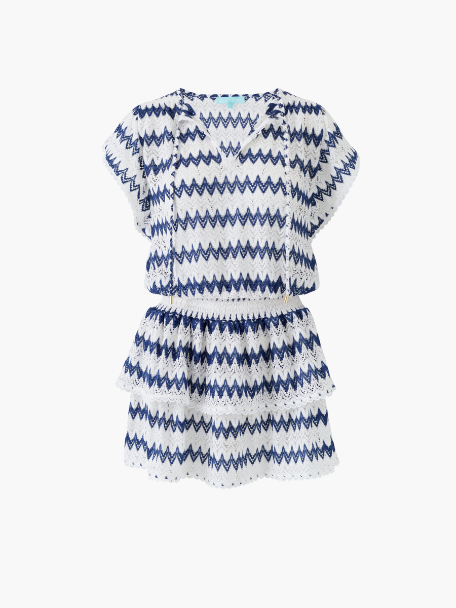 Remi White/Marine Dress