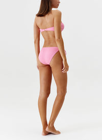Melbourne Pink Ridges Bikini 2024 Model Back
