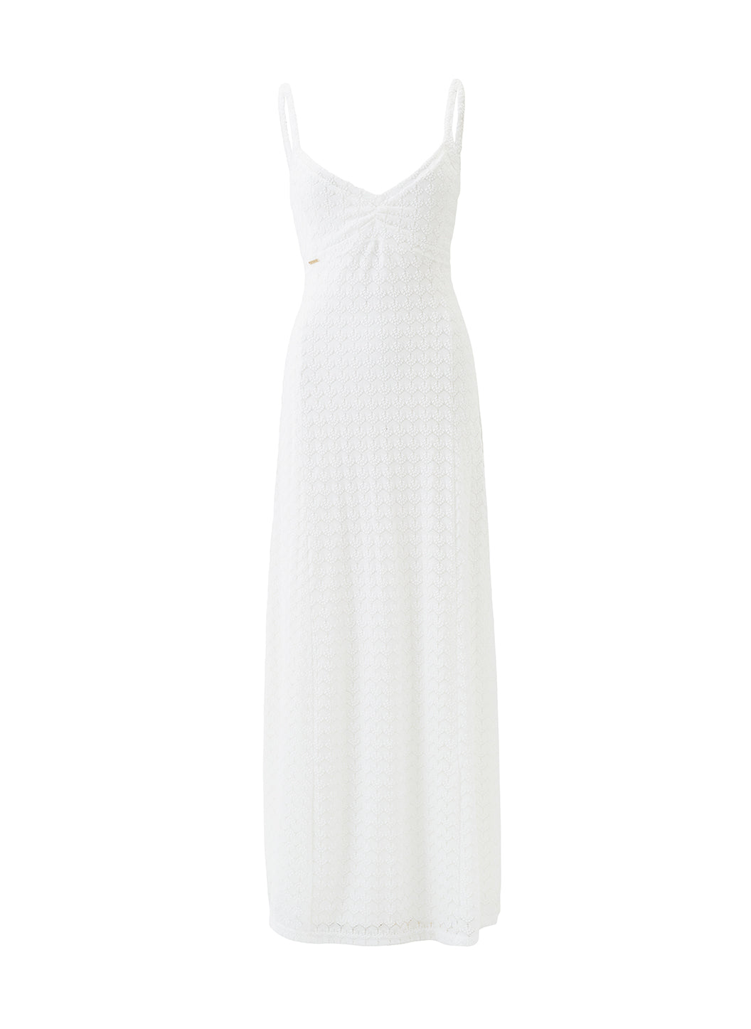 Mimosa White Knit Cami Maxi Dress | Official US Site
