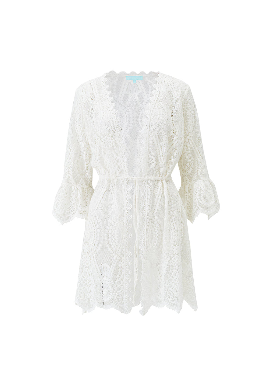 white kaftan dress short White Pleated V-Neck Short Kaftan Oversize Tunic Dress Summer Cover