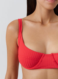 noto-red-ribbed-bikini-top_closeup 