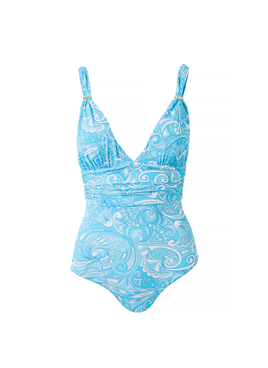 Blue Lagoon + Paradise Purple Reversible High Cut Tie Side Full Covera –  swoonswimwear