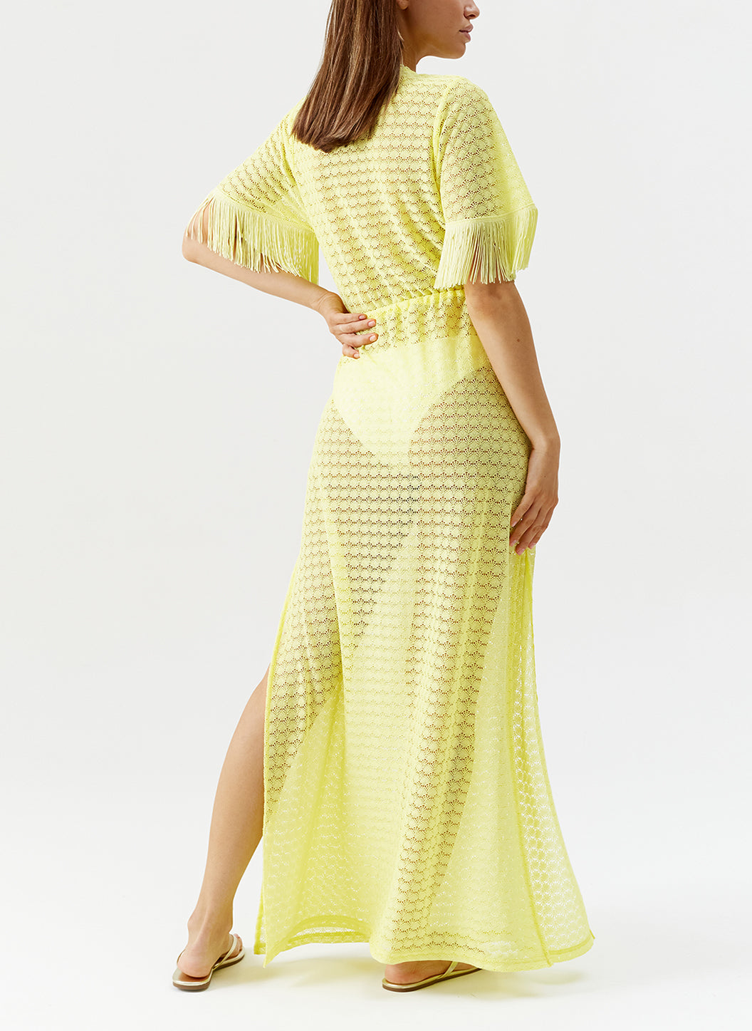 【Melissa Odabash】 Phoebeビーチ cover-up Phoebe beach cover-up in blue - Melissa Odabash | Mytheresa