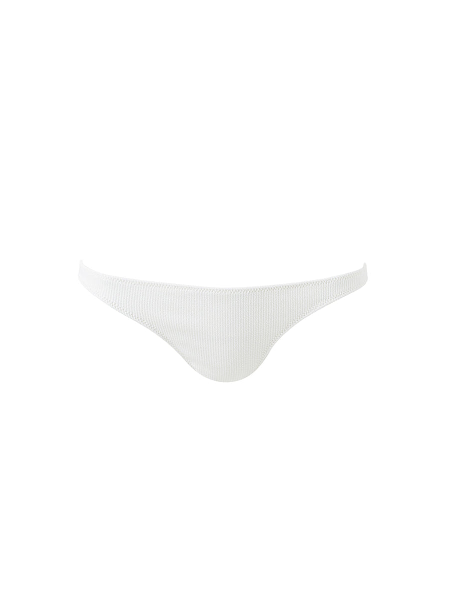 Ponza Ivory Ridges Bikini Bottom 2024 Cutout