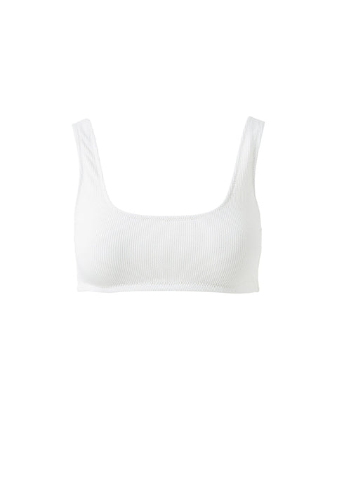 Ponza Ivory Ridges Bikini Top 2024 Cutout