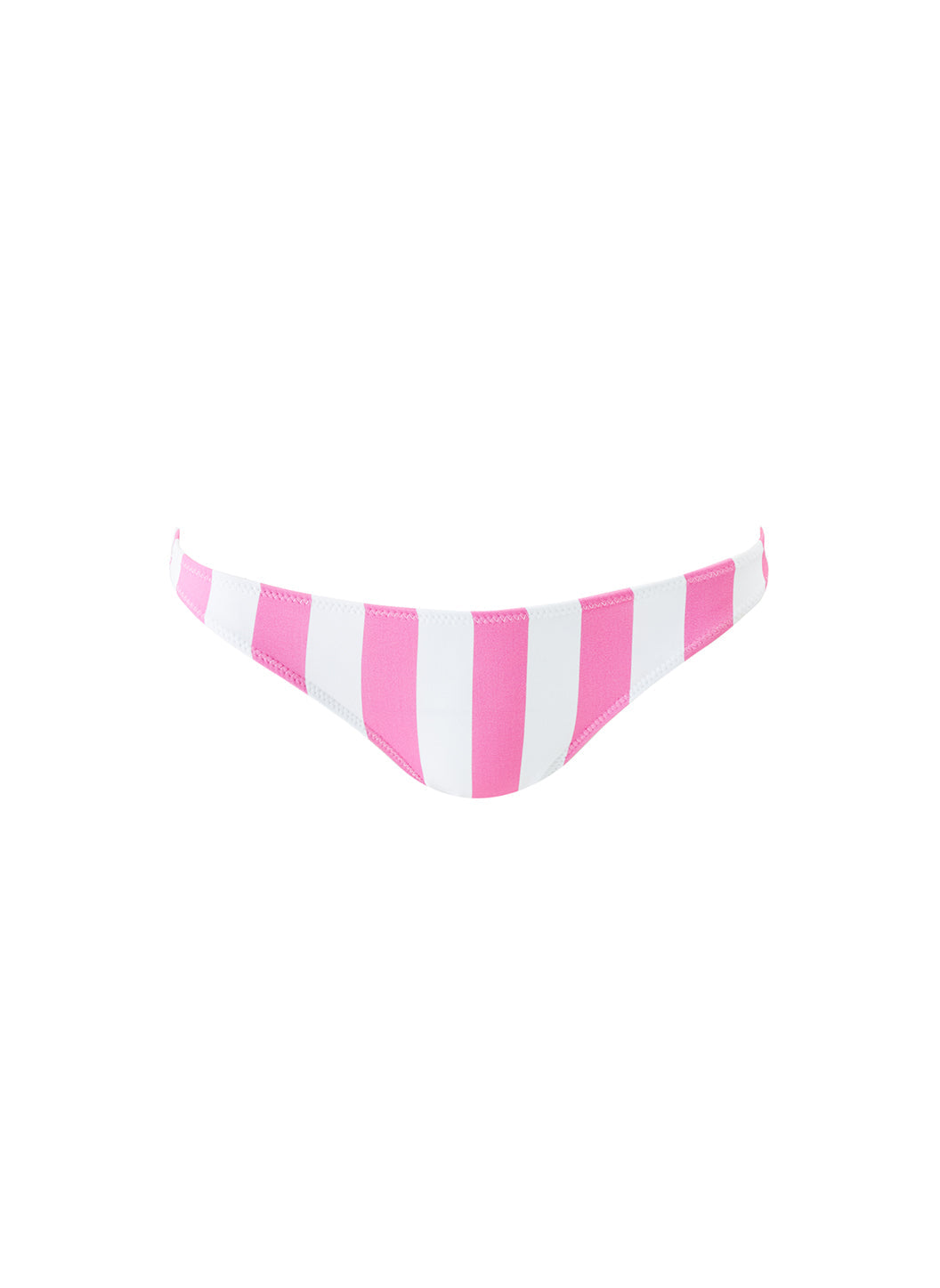 Ponza Pink Stripe Bikini Bottom 2024 Cutout