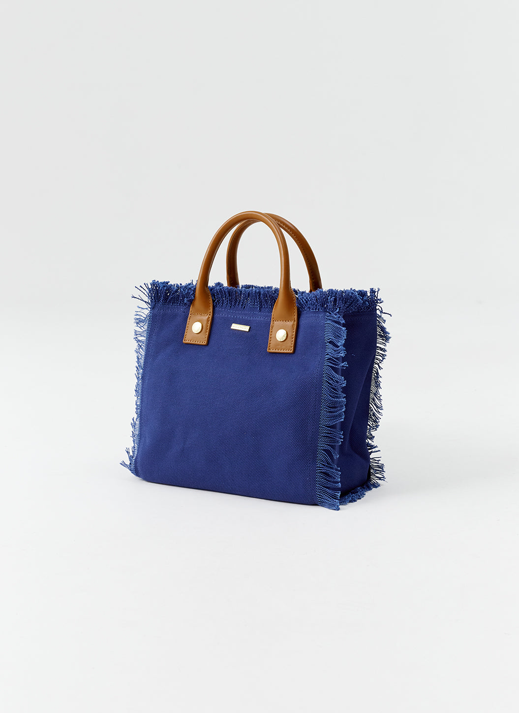 Porto Cervo Navy/Tan Tote