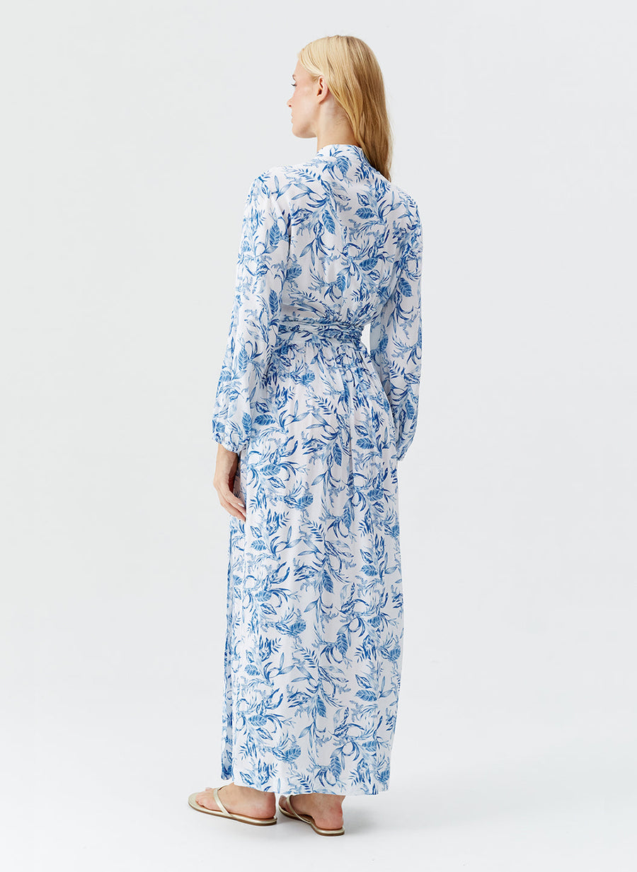 Rachel Blue Leaf Dress | Official US Site Rachel Blue Leaf Dress | Official US Site