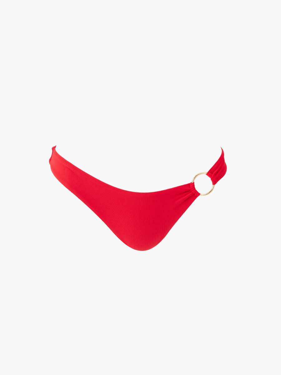 Saya Red Bikini Bottom