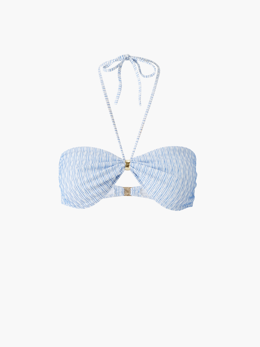 Liguria Ripple Bikini Top