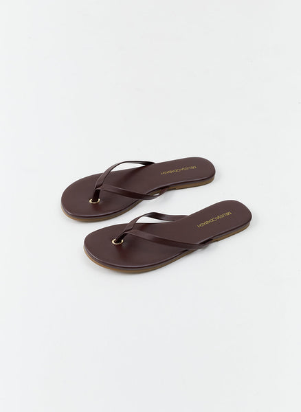 Sandals Dark Brown | Official Site