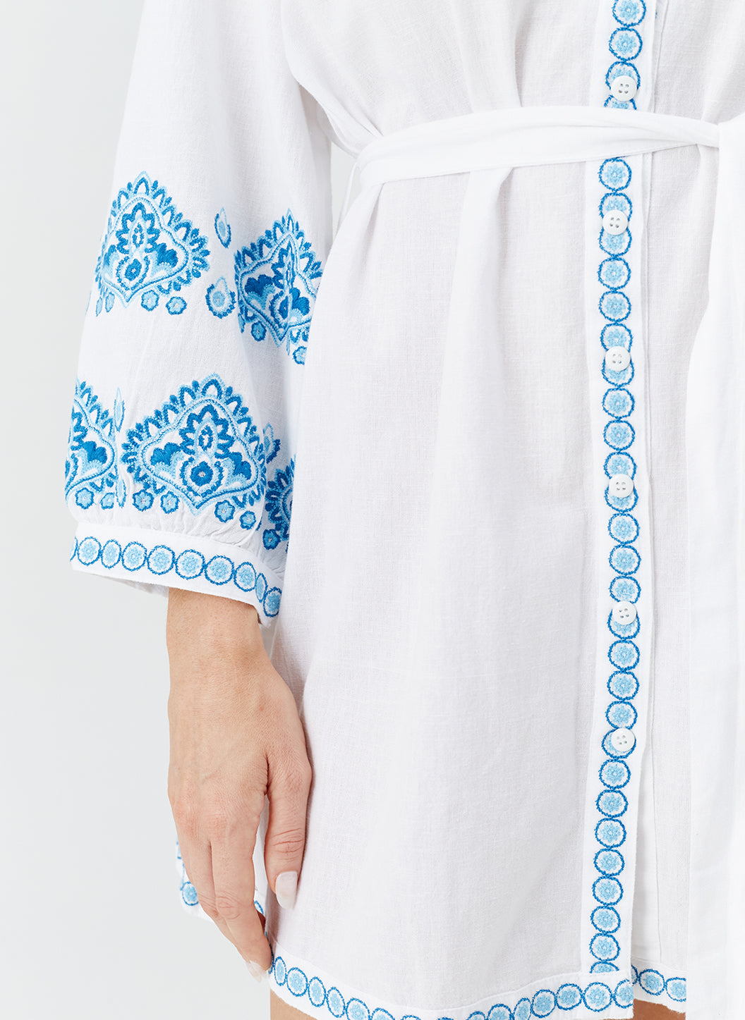 todayful organdy caftan blouse 貝殻ボタン Melissa Bonnie Kaftan | Marina St Barth