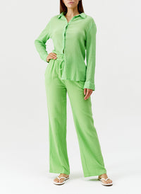 Tina Lime Shirt 2024 Model Front