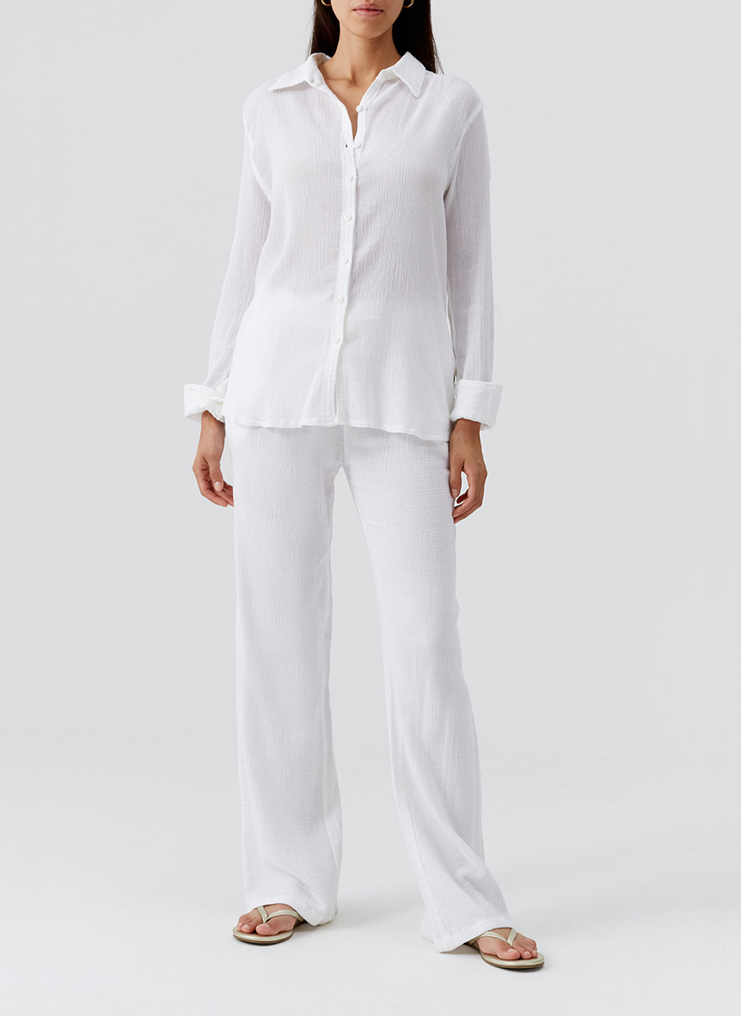 Tina White Shirt | Official Site