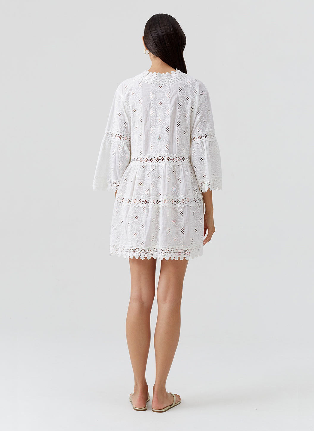 Victoria White Kaftan | Official Site