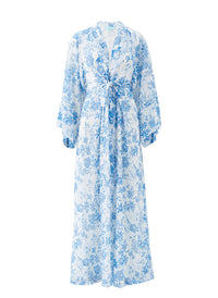 wisdom blue floral kaftan_cutout