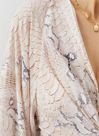 Wisdom Lizard Dress