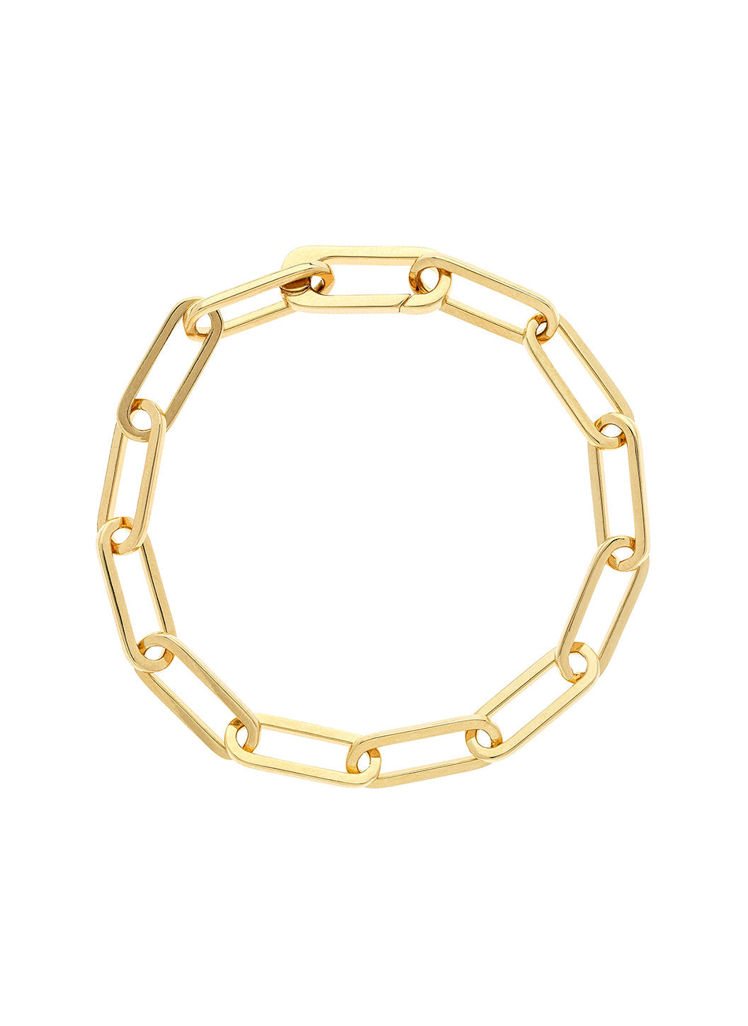 Melissa Odabash Gold Crystal Charm Bracelet