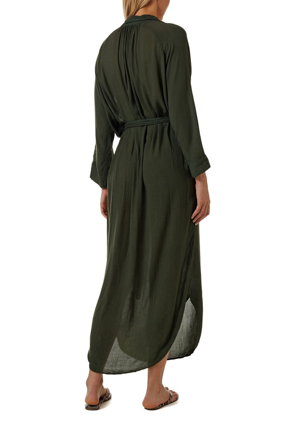 Alesha Olive Dress