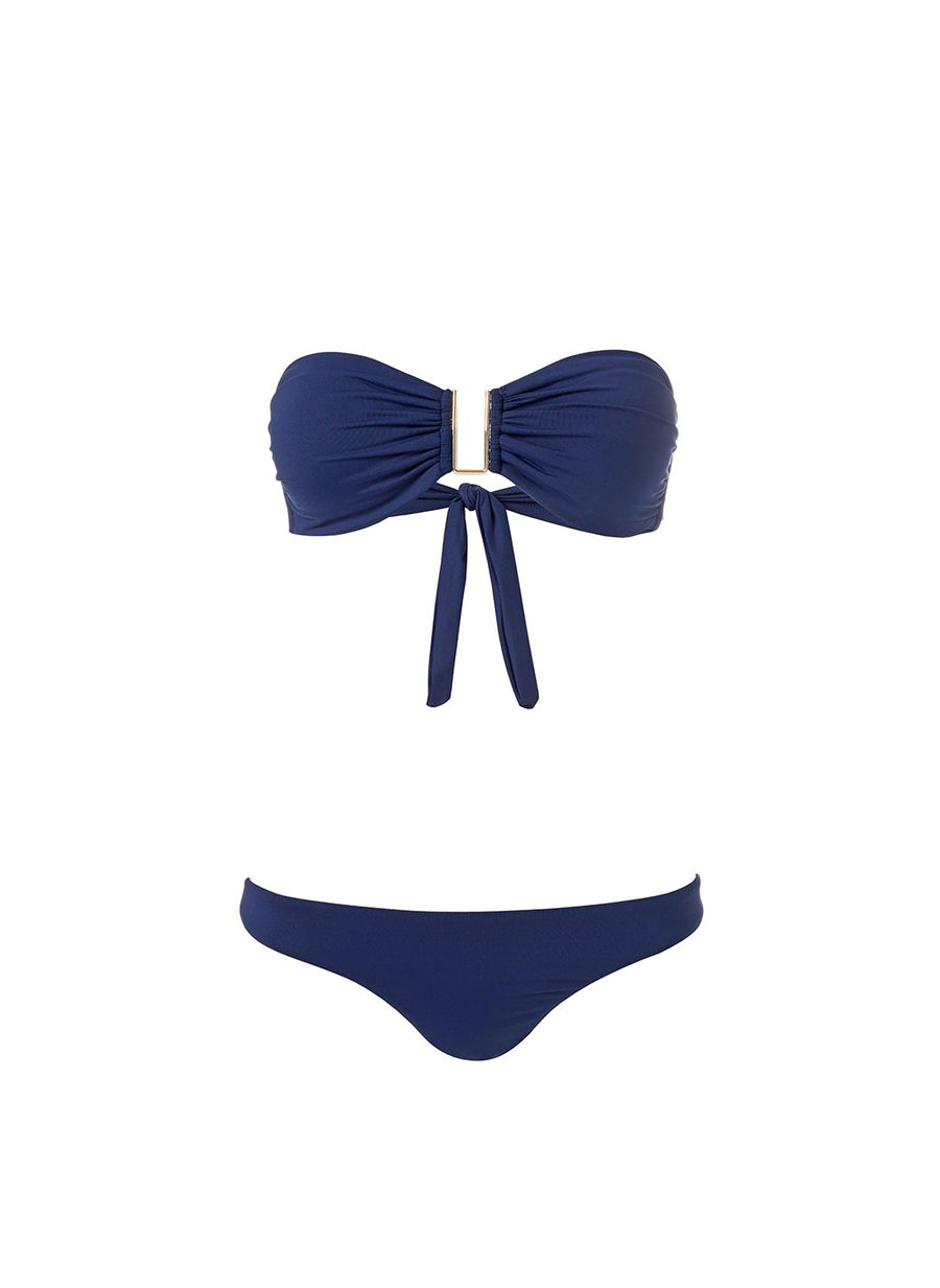 Barcelona Navy Bikini Video