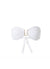 Barcelona White Waves Bikini Top