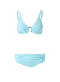 Bel Air Celeste Ribbed Bikini