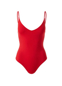 Bora Bora Red Swimsuit