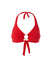 Brussels Red Zigzag Bikini Top