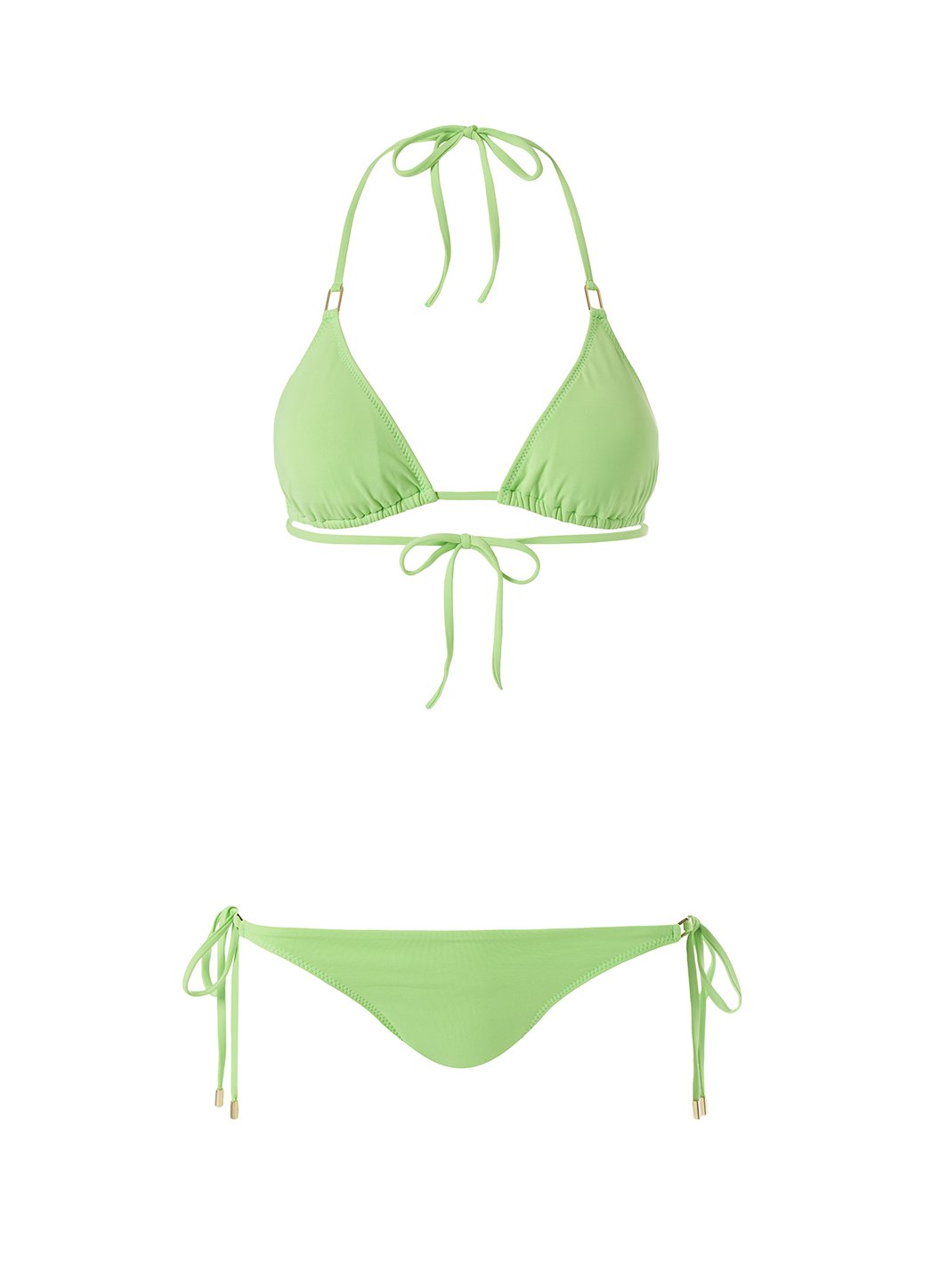 Cancun Lime Bikini Top
