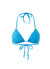Cancun Zigzag Azure Bikini Top