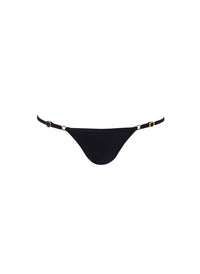 Capri Black Bikini Bottom