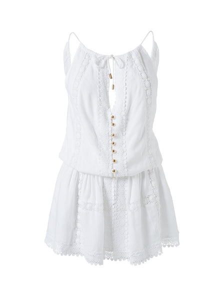 入荷なう Chelsea_White_Dress_Cutouts_60 ワンピース