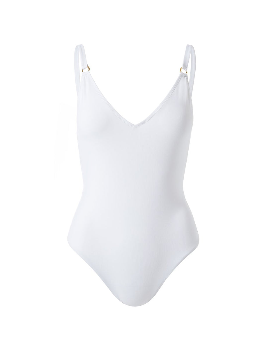 Cyprus White Swimsuit