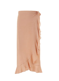 danni tan long skirt 