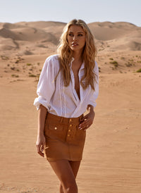 Dylan_Caramel_Denim_Skirt_Lifestyle