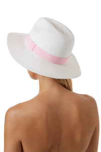 Fedora White Rose