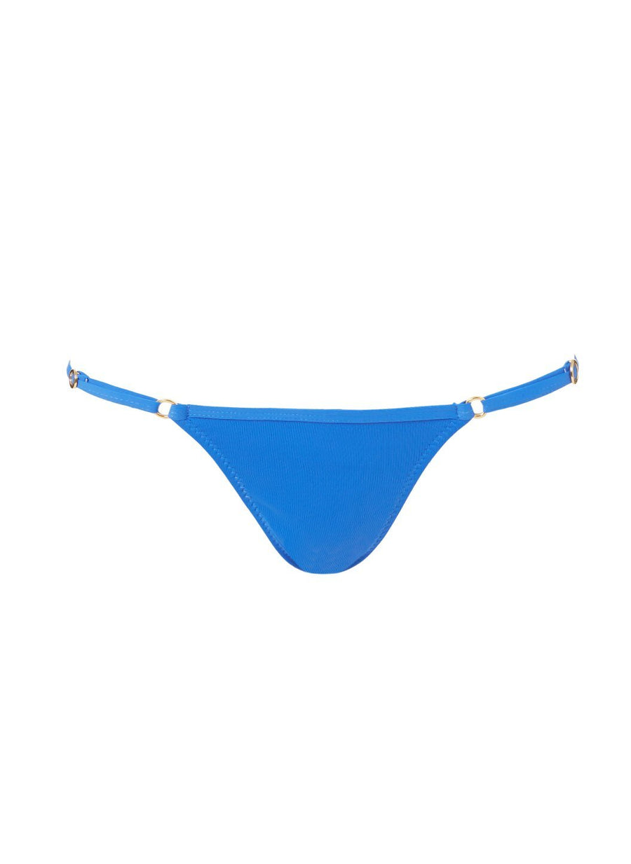 Fiji Cobalt Adjustable String Bikini Bottom