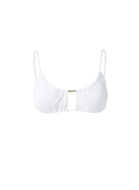 France White Bikini Top Cutout 2023  
