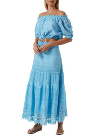 Alessia Cornflower Blue Skirt