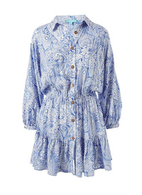 Gianna Azzuro Short Dress