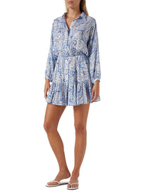 Gianna Azzuro Short Dress