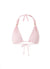 Grenada Ribbed Blush Bikini Top Cutout 