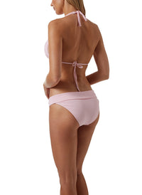 Grenada Ribbed Blush Bikini Top