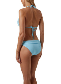 Grenada Ribbed Celeste Bikini Bottom
